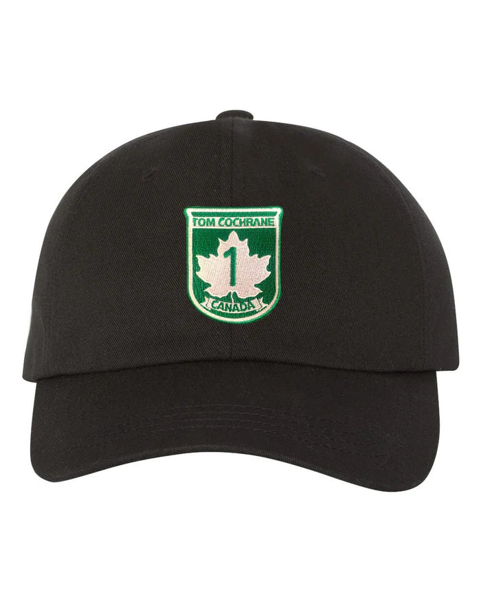 Dad Hat with Green Highway 1 Patch